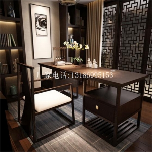 新中式书桌椅组合--8503